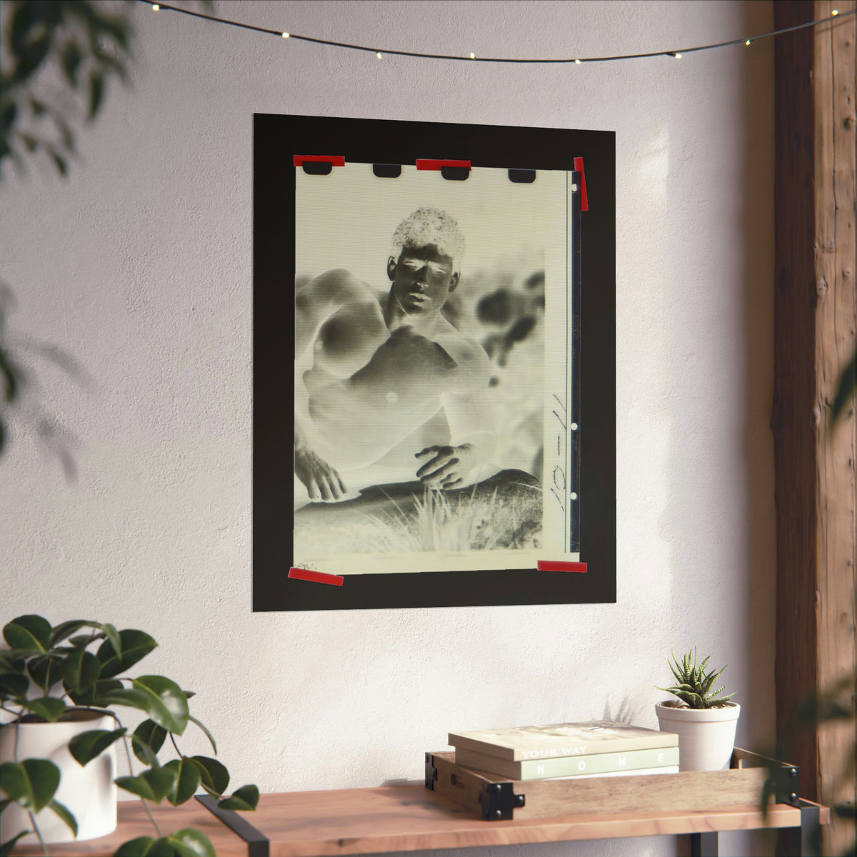 90S VINTAGE GAY PORN TRANSPARENCY Matte Vertical Poster #19