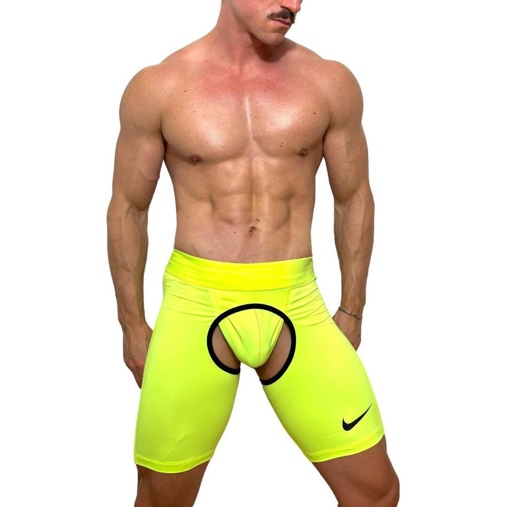 Nike Sport Neon Green Short Chaps By SNEAKERMASK