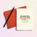 Pretending to Like Bigoted Relatives | Funny Holiday Greeting Card