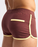 TEAMM8 Retro Short - Mahogany