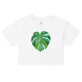 Leafy Monstera Crop Top