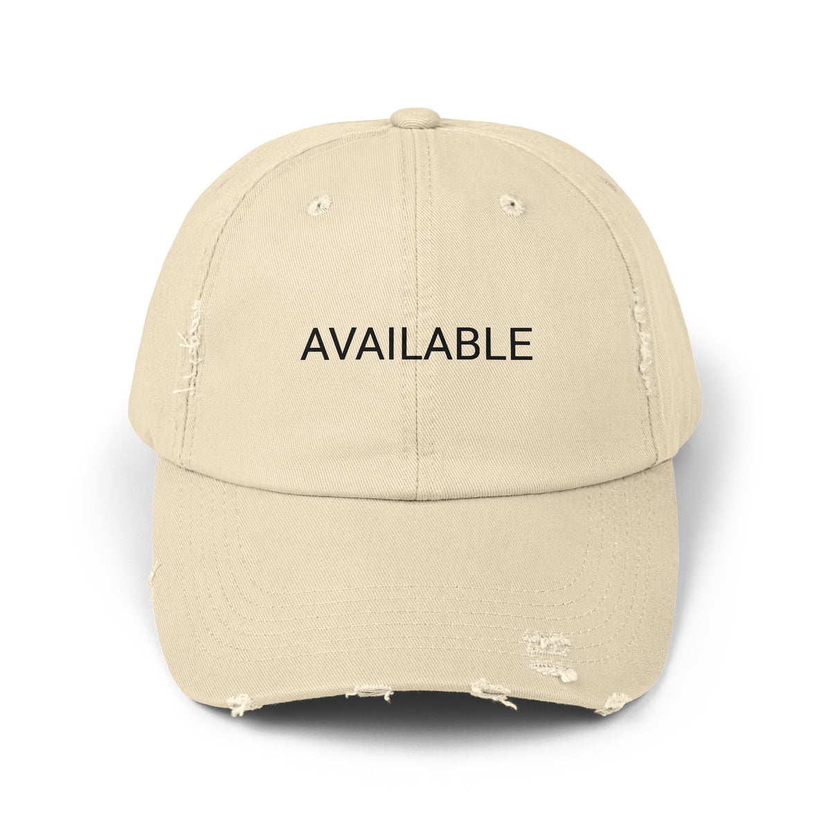 AVAILABLE Distressed Cap in 6 colors