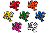 Keith Haring - Twist Man Pin: White