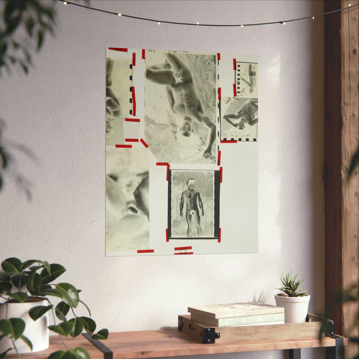 90S VINTAGE GAY PORN TRANSPARENCY Matte Vertical Poster #25