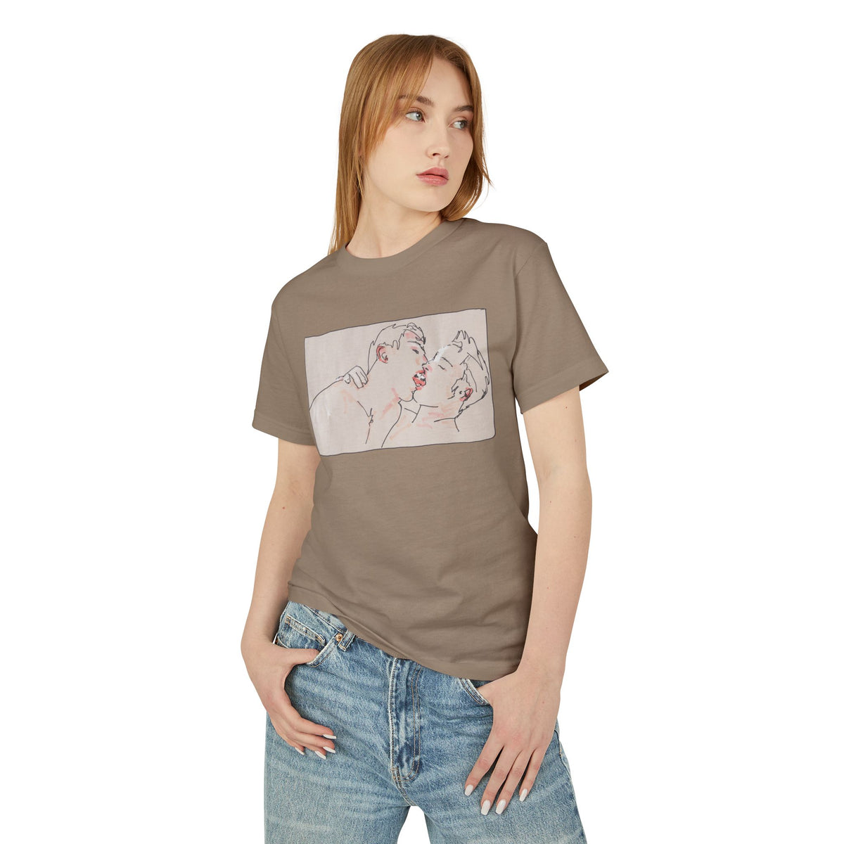 James Schenck KISSING tee by CULTUREEDIT Productions / 6 Colors