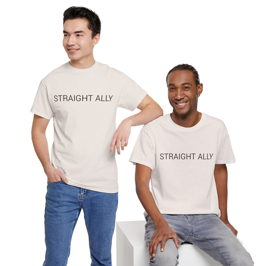 STRAIGHT ALLY TEE BY CULTUREEDIT AVAILABLE IN 13 COLORS