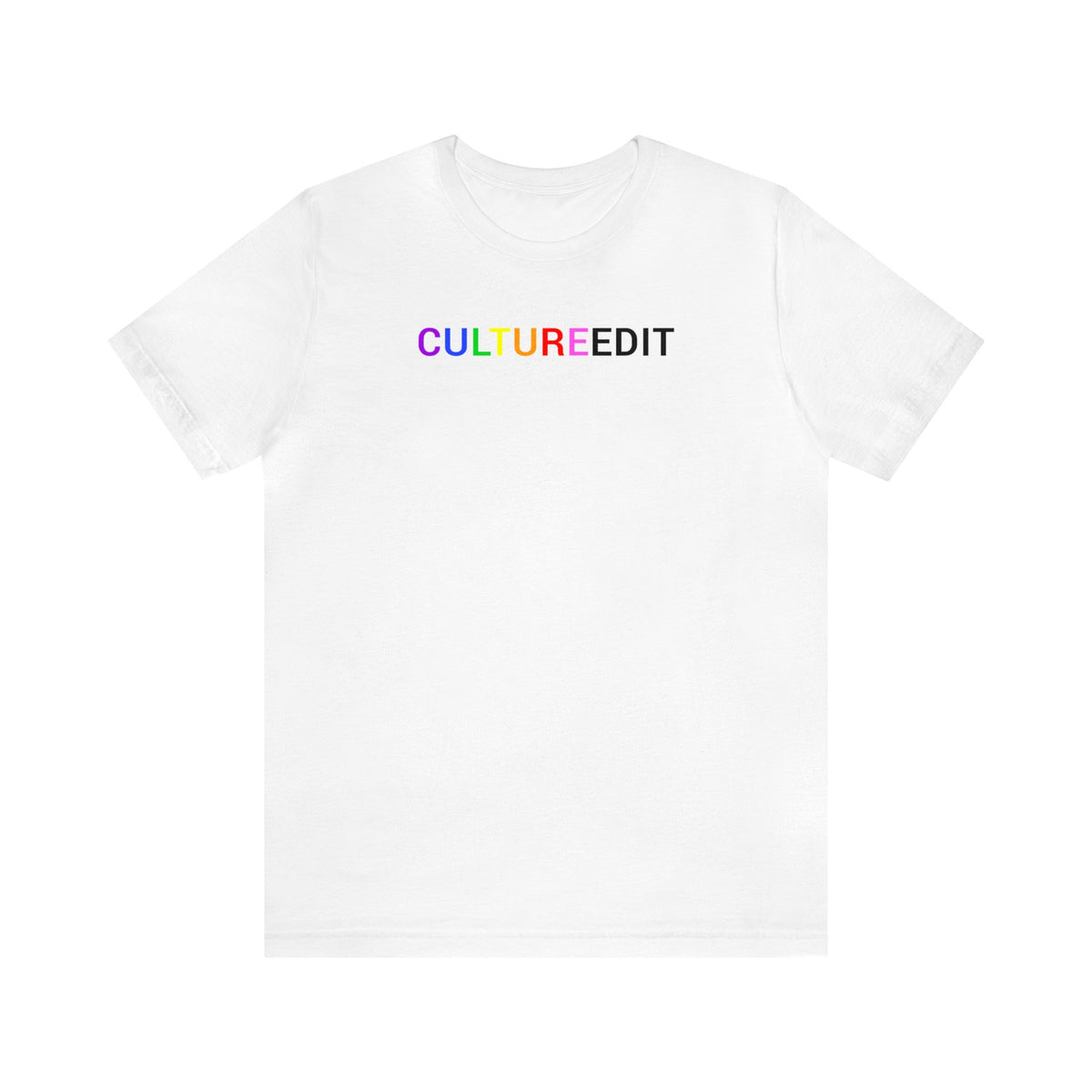 CULTUREEDIT Unisex Jersey Short Sleeve Tee