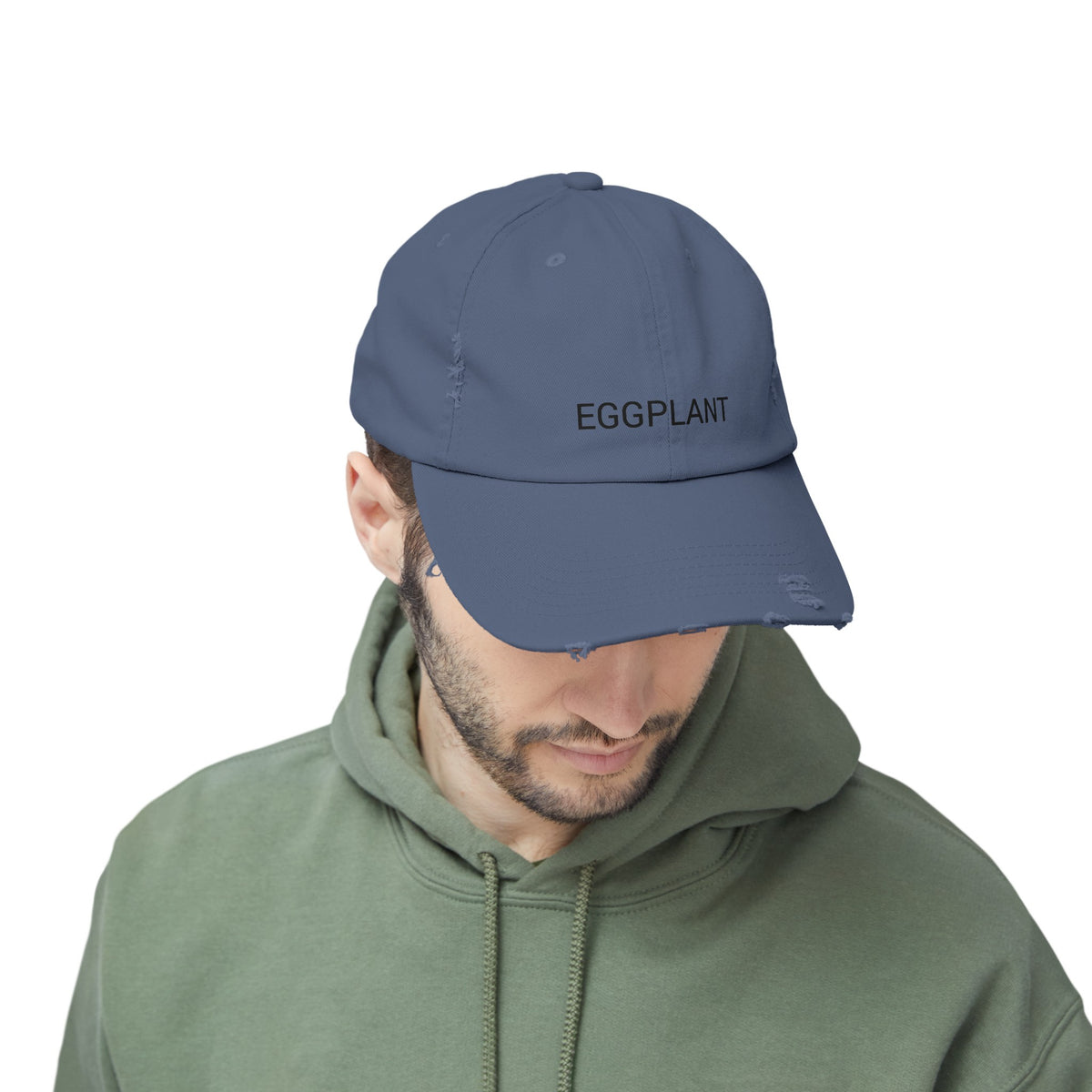 EGGPLANT Distressed Cap in 6 colors