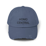 HOMO CENTRAL Distressed Cap in 6 colors