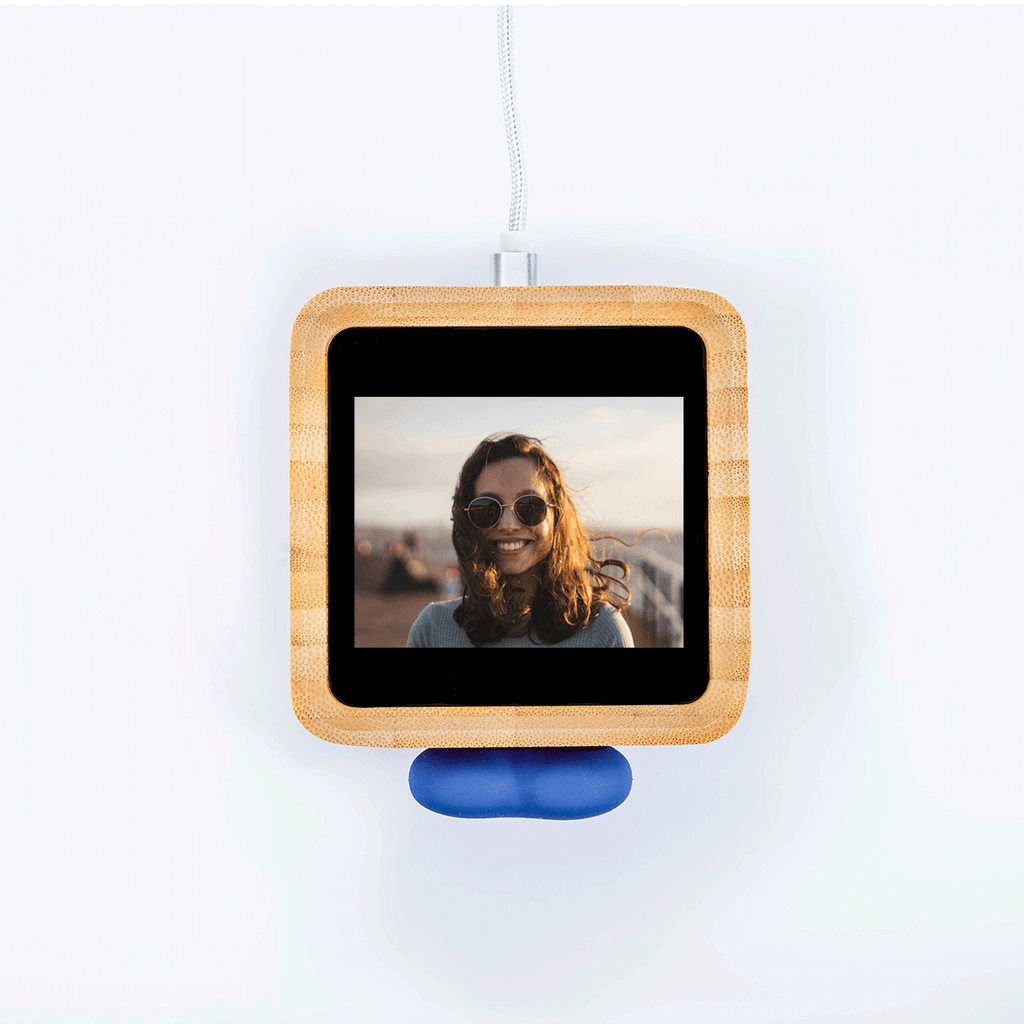 Lovebox Color & Photo - Bubble Heart Blue