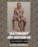 Clyde Archibald, Seated Man, ca 1960