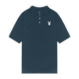 PLAYBOY Classic Rabbit Head Polo Shirt