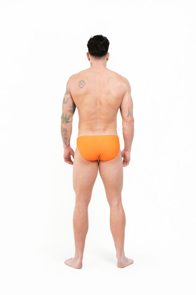 Mounderwear Core Swim Brief - Orange