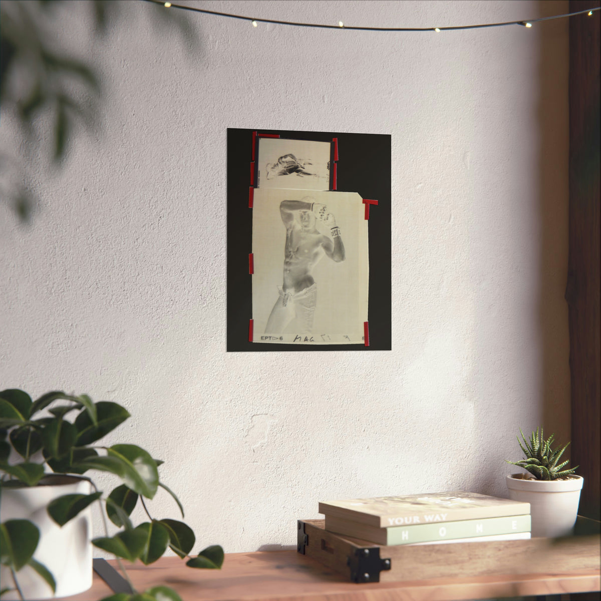 90S VINTAGE GAY PORN TRANSPARENCY Matte Vertical Poster #5