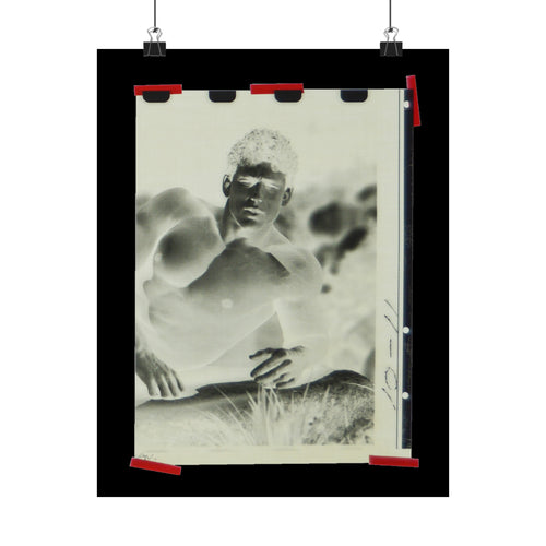 90S VINTAGE GAY PORN TRANSPARENCY Matte Vertical Poster #19