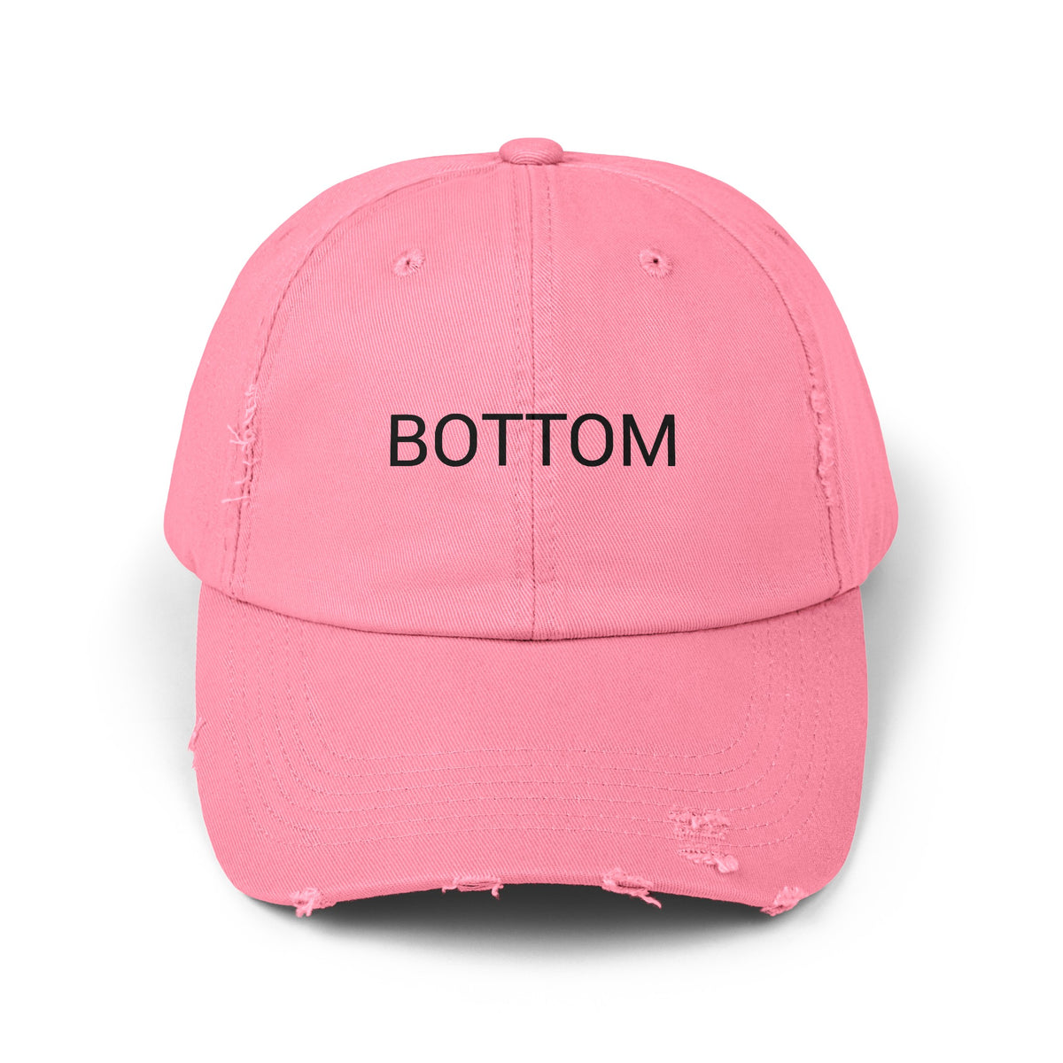 BOTTOM Distressed Cap in 6 colors