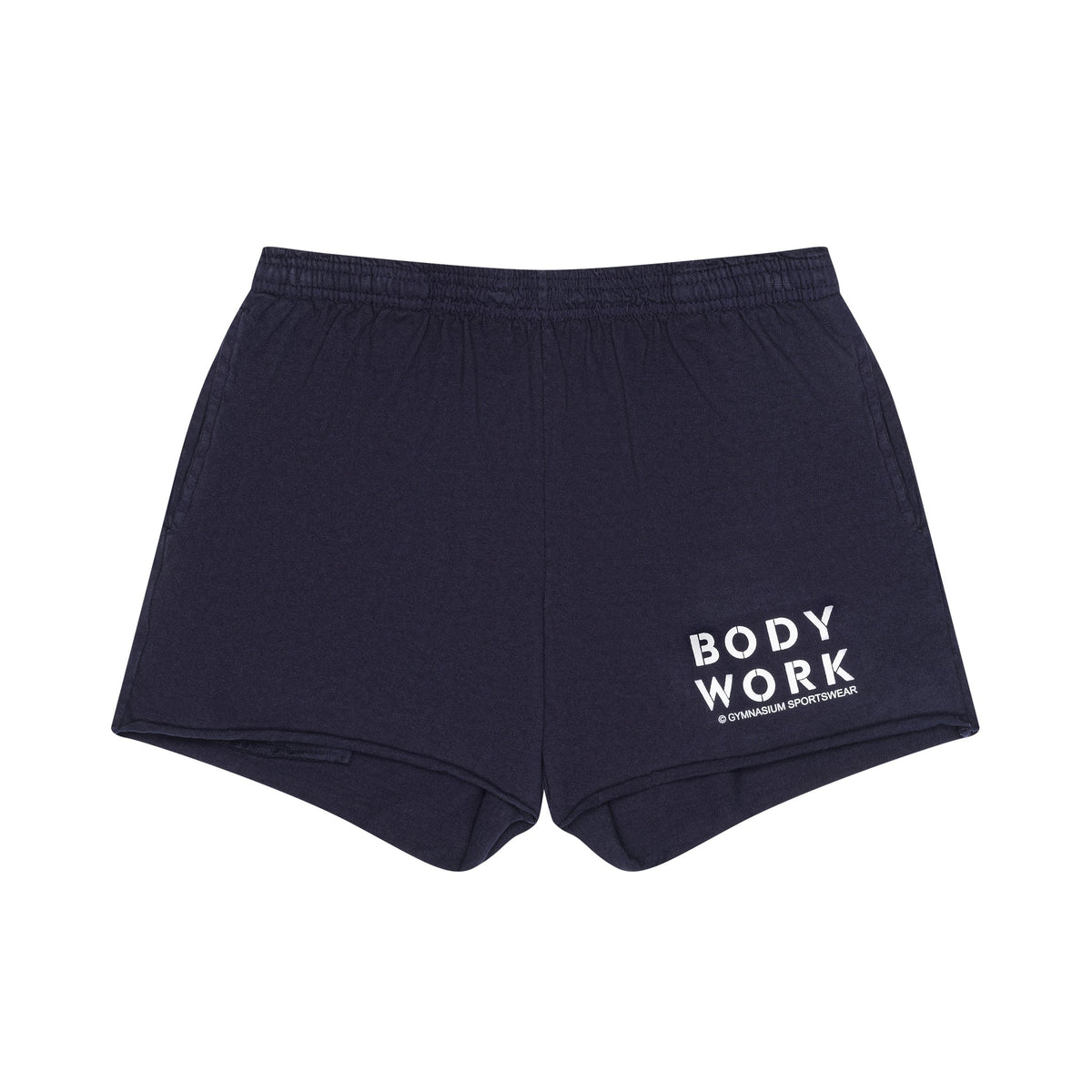 GYMNASIUM THE BODY WORK JERSEY SHORT NAVY BLUE