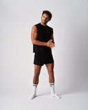 TEAMM8 Strike Box Muscle Tank 2.0. - Black
