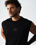 TEAMM8 Strike Box Muscle Tank 2.0. - Black