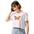 Monarch Butterfly Crop Top