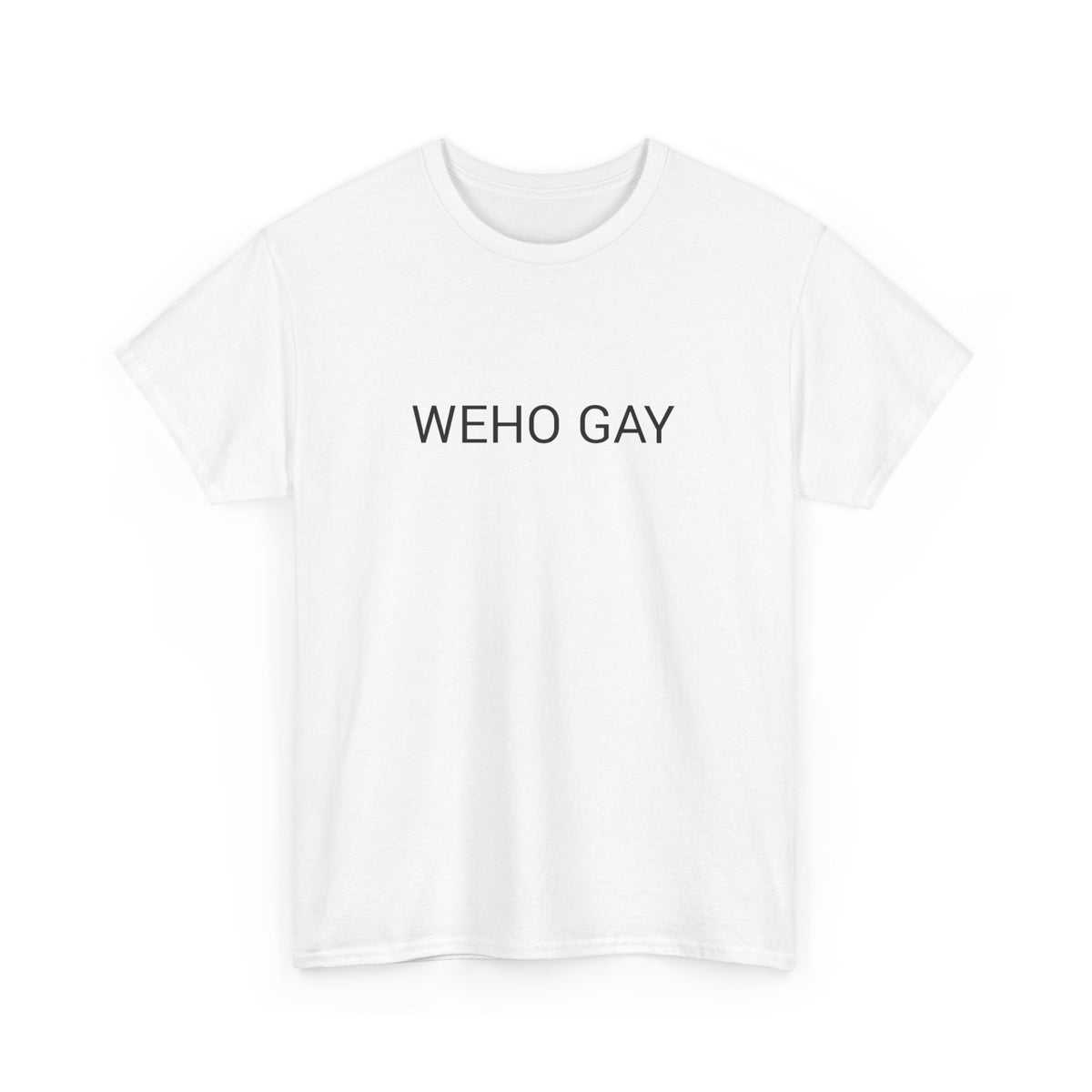 WEHO GAY TEE BY CULTUREEDIT AVAILABLE IN 13 COLORS
