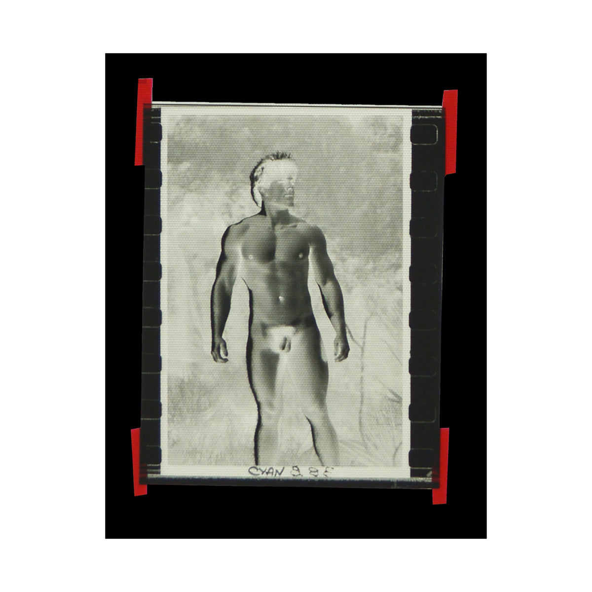 90S VINTAGE GAY PORN TRANSPARENCY Matte Vertical Poster #18