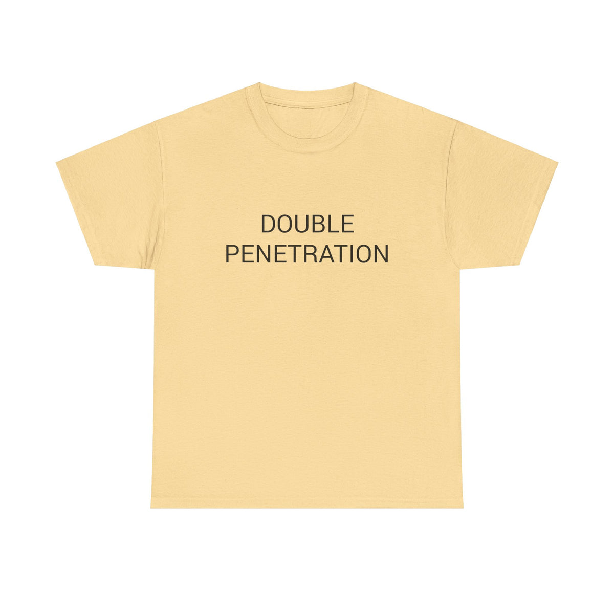 DOUBLE PENETRATION TEE BY CULTUREEDIT AVAILABLE IN 13 COLORS
