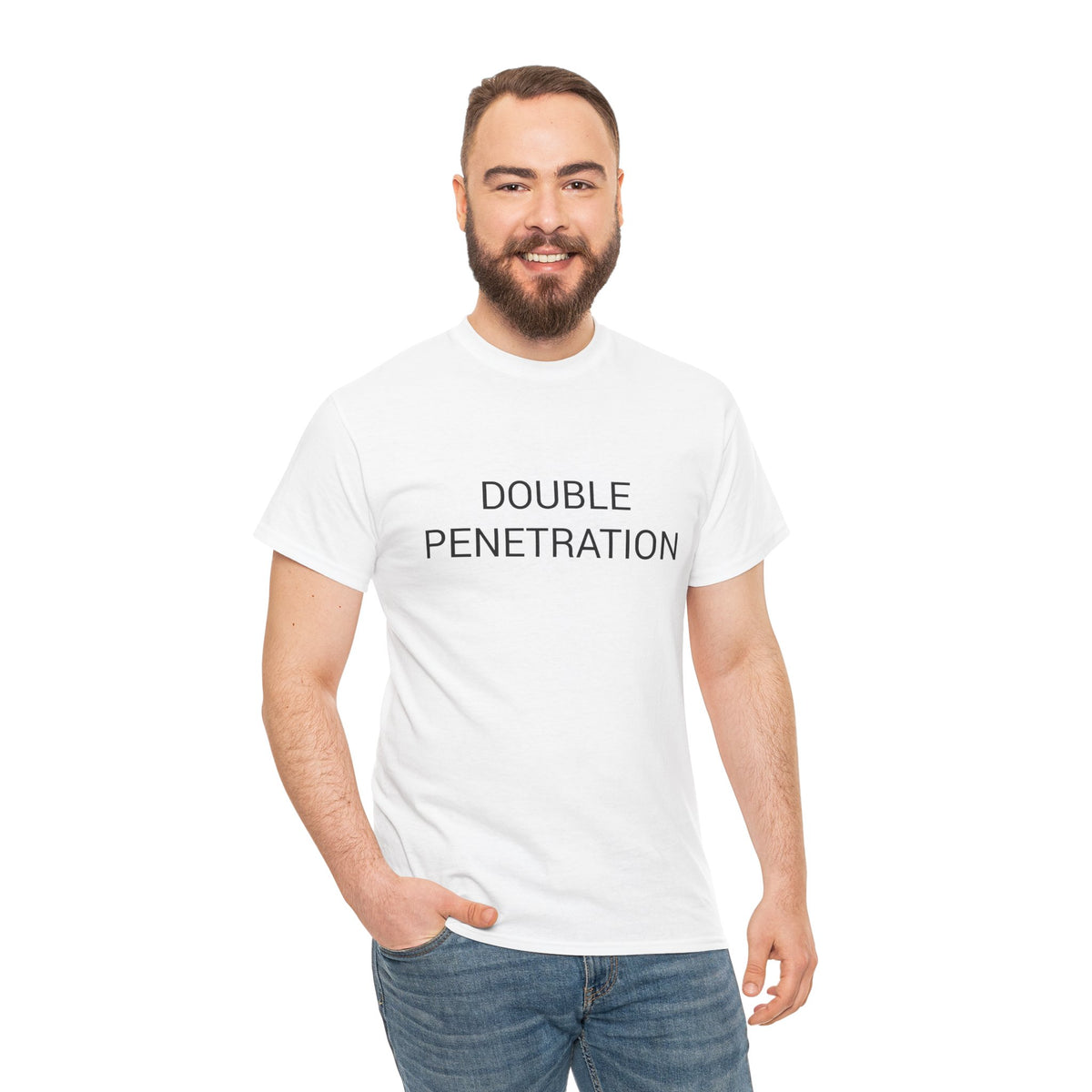 DOUBLE PENETRATION TEE BY CULTUREEDIT AVAILABLE IN 13 COLORS