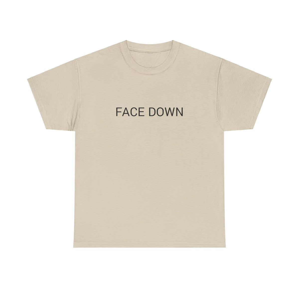 FACE DOWN TEE BY CULTUREEDIT AVAILABLE IN 13 COLORS