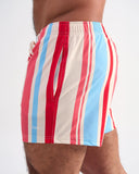 Teamm8 Cabana Swim Short - Pink Mix