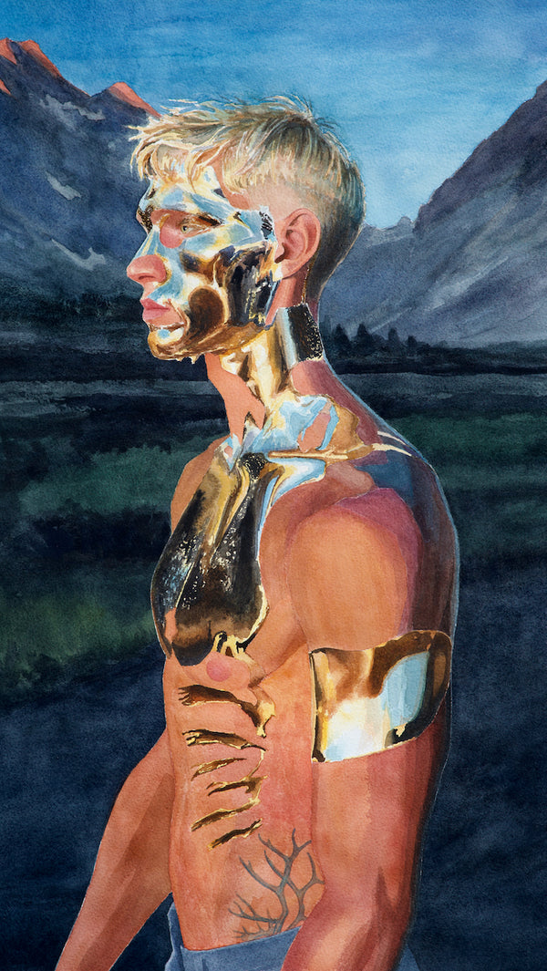 Seth Spencer, Gold Face, 2024