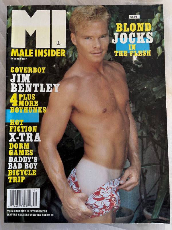 Male Insider October 1987 – Blond Jocks in the Flesh