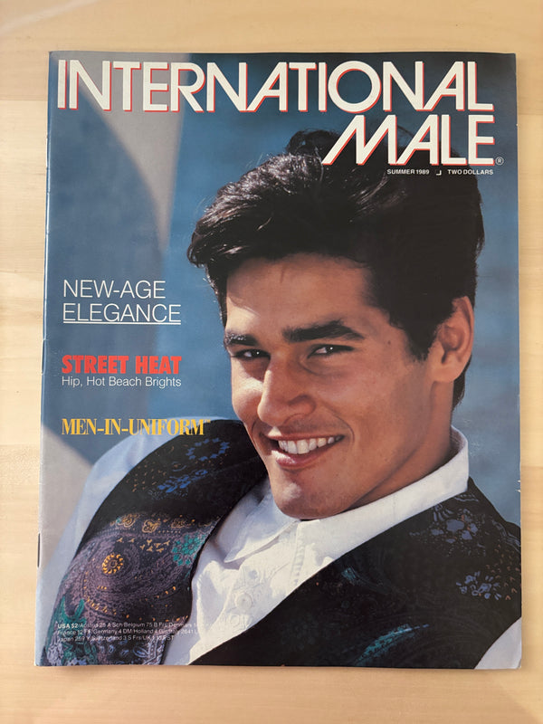 International Male, Summer 1989. New-Age Elegance