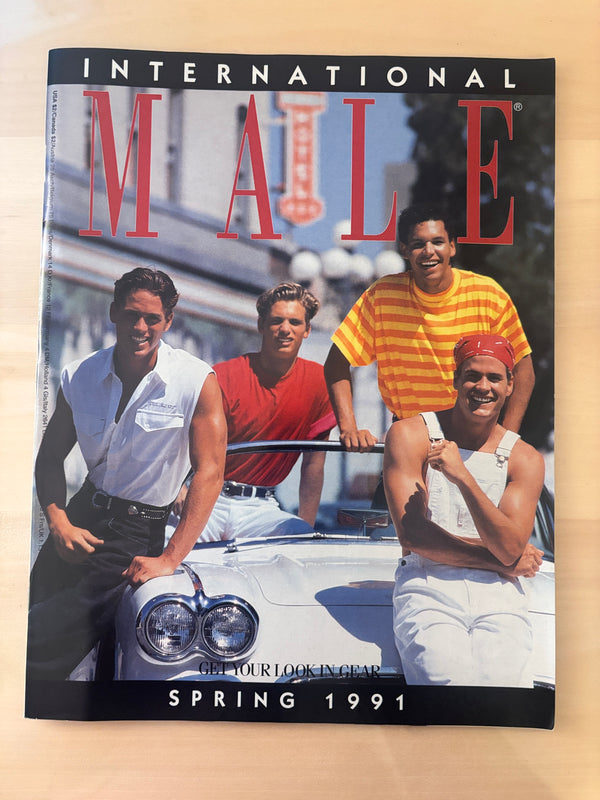 International Male, Spring 1991. Get Your Look In Gear