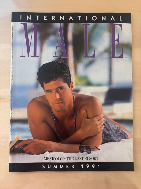 International Male, Summer 1991. Mexicolor: The Past Resort.