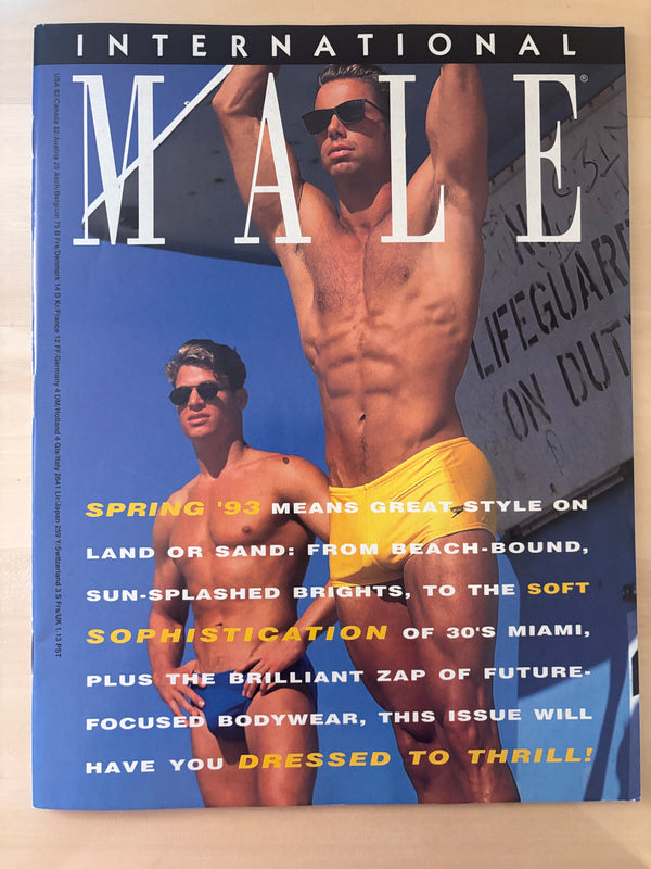 International Male, Spring 1993. Soft Sophistication, Dressed to Thrill!