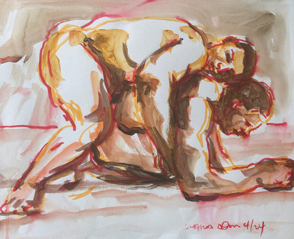 Ward James Lamb, Men wrestling, 2024