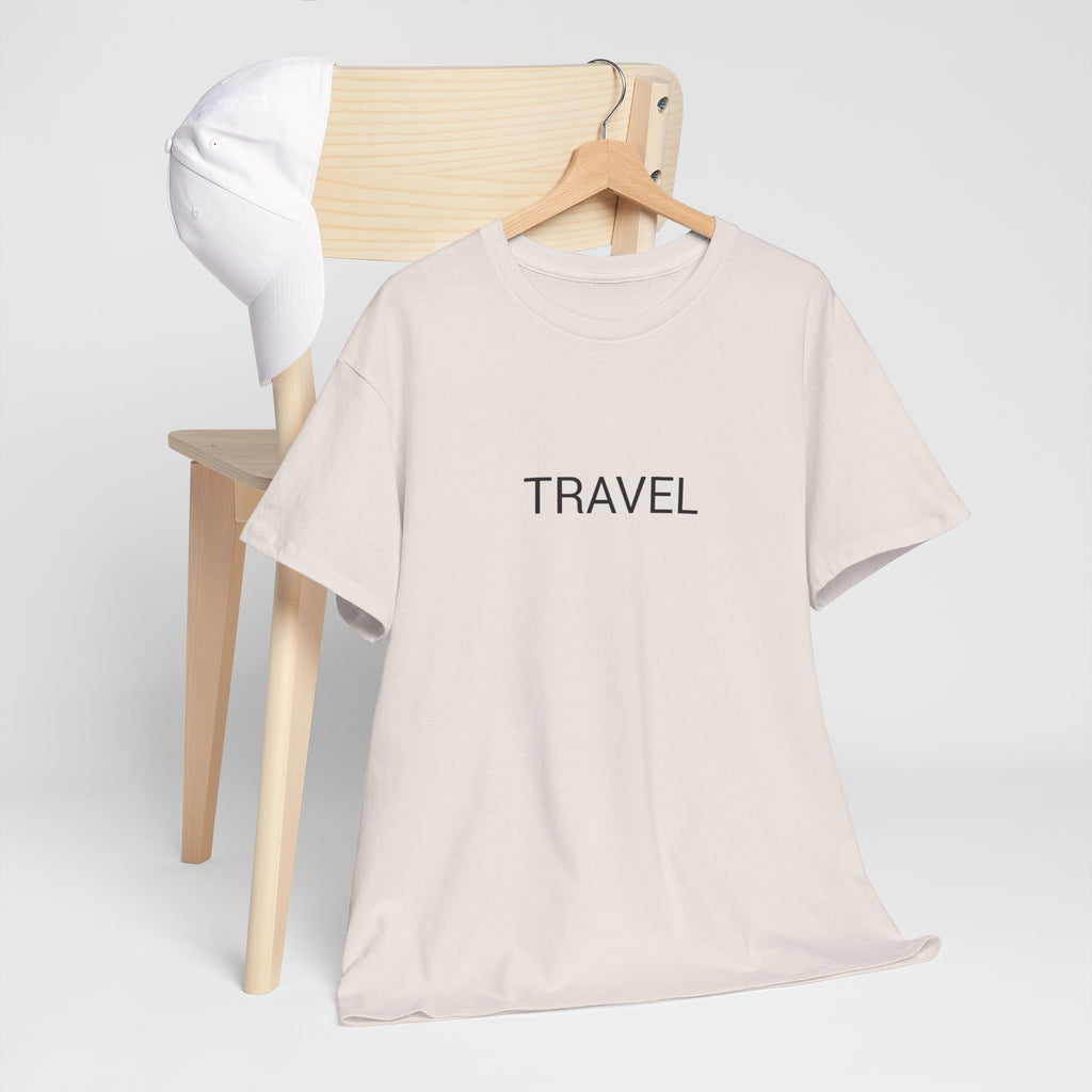 TRAVEL TEE BY CULTUREEDIT AVAILABLE IN 13 COLORS