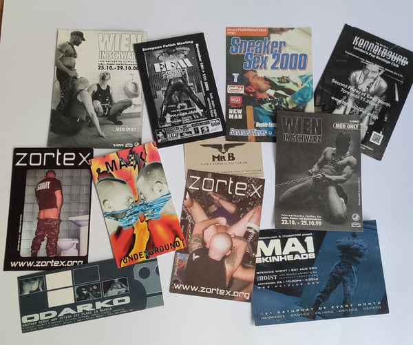 European Leather/Rubber/Fetish flyers #2