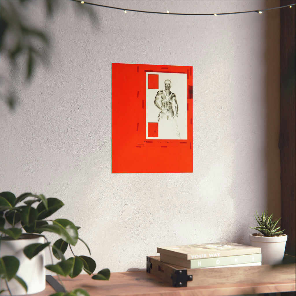 90S VINTAGE GAY PORN TRANSPARENCY Matte Vertical Poster #14