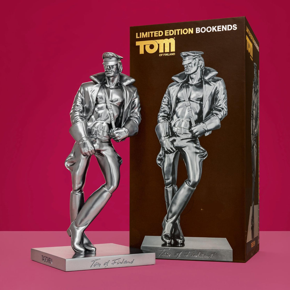 Tom of Finland Leatherman Bookend