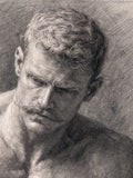 Man on a stool