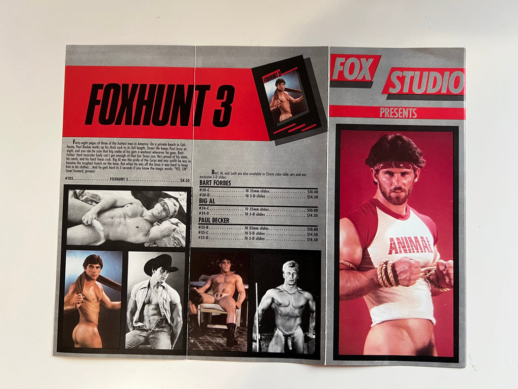 FOXHUNT 3 - Promotional Flyer