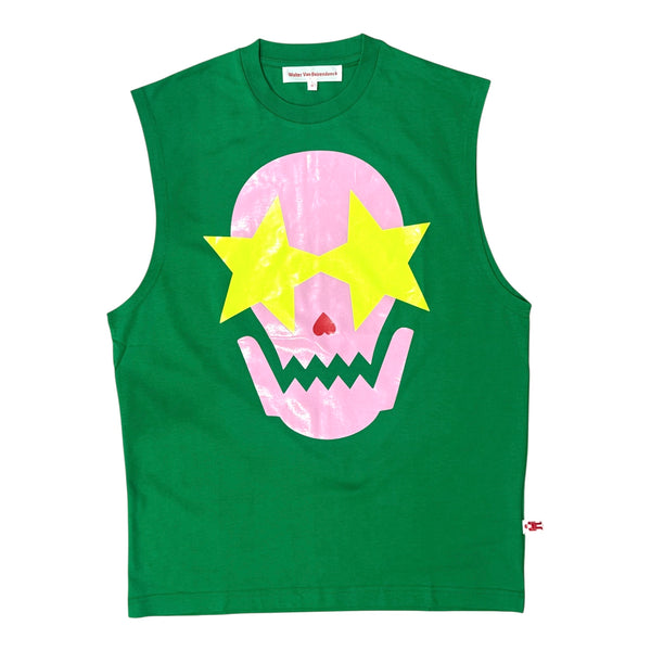 WALTER VAN BEIRENDONCK Starry Eyes Muscle Tank