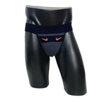 Nike Grey Orange Swoosh Socks Jockstrap By SNEAKERMASK