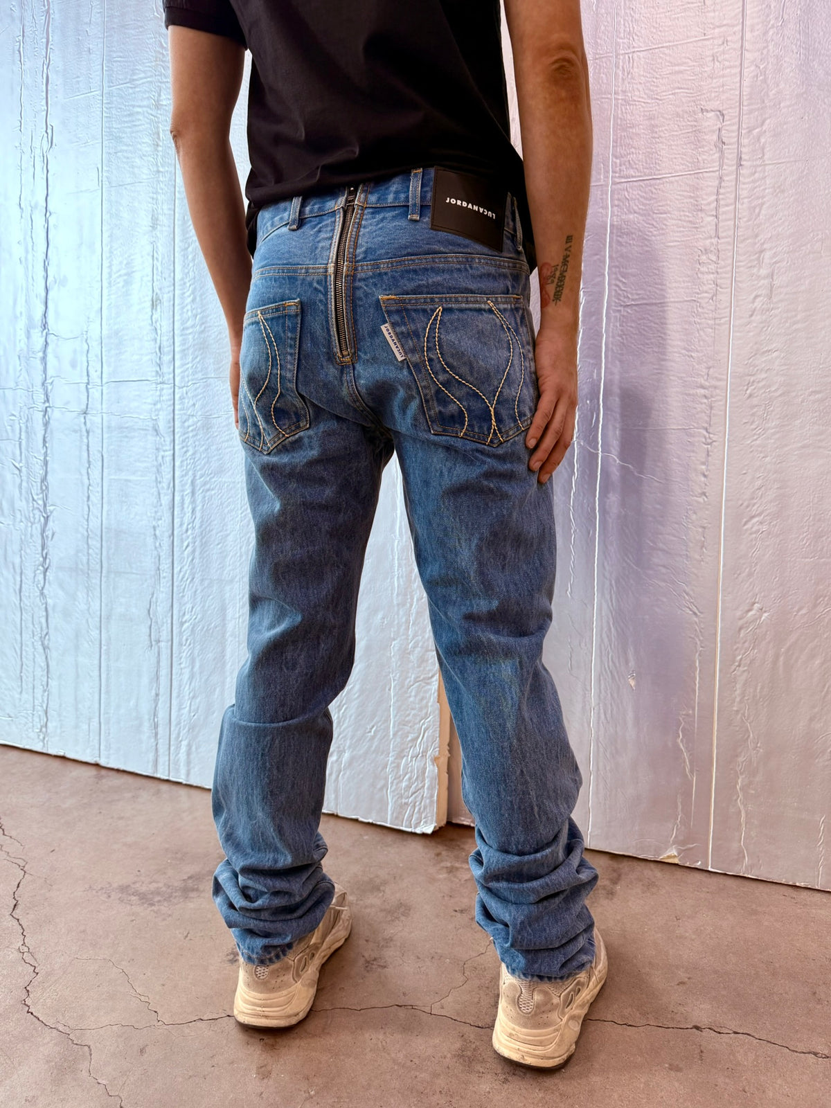 Jordanluca ROBIN JEANS LIGHT INDIGO