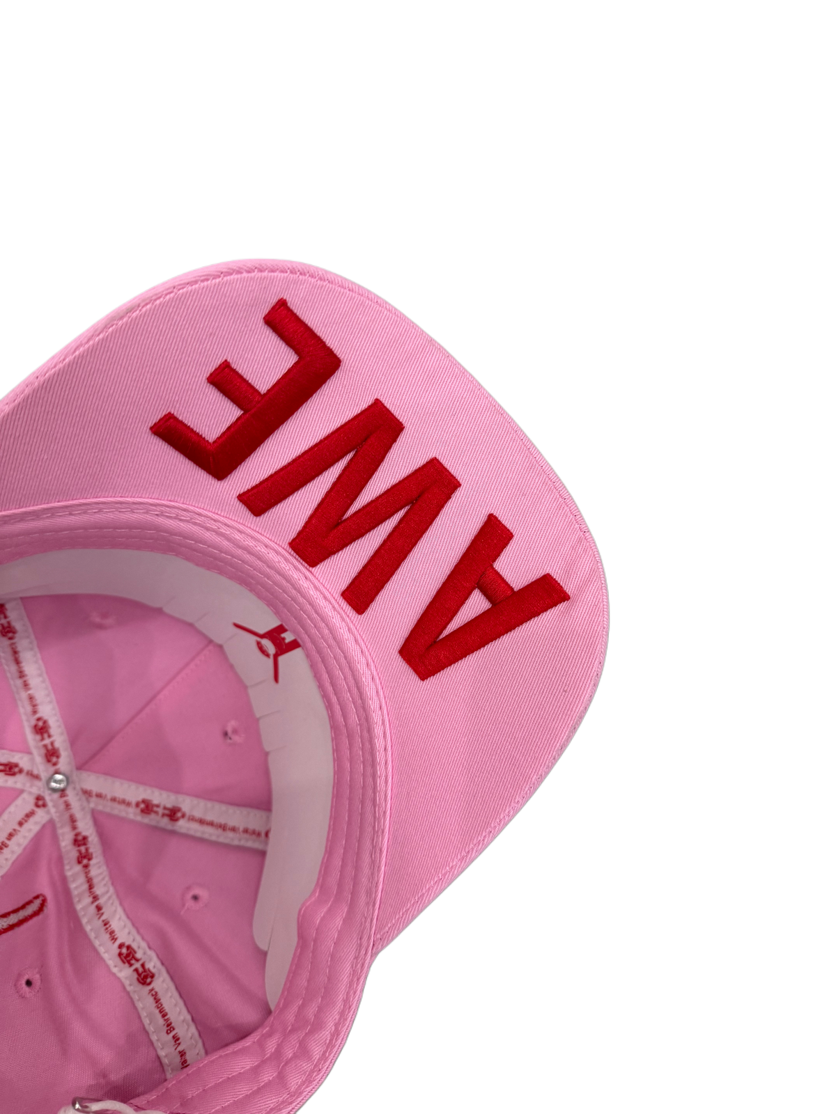 Smiley Cap in Pink by Walter van Beirendonck