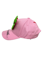 Smiley Cap in Pink by Walter van Beirendonck