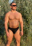 Alfons Dovana 18k Gold Prince Albert Brief Black