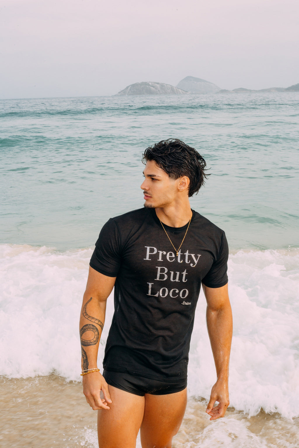 Crystal Pretty But Loco Tee